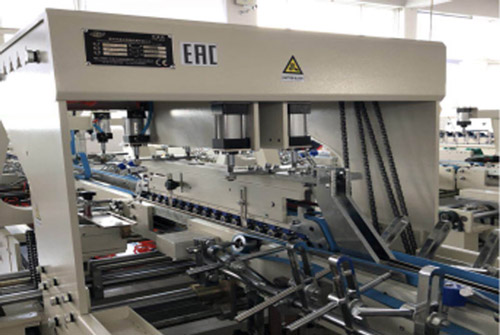 yzhh auto high speed dual pre fold folder gluer machine 7