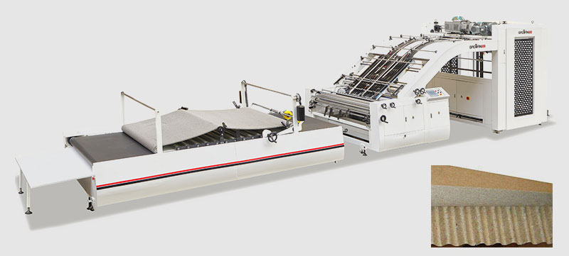 FM-D Automatic Flute Laminating Machine