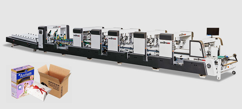 SHH-FS Export  Automatic High Speed 4&6 Corner Folder Gluer 