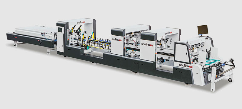 SHH-B2A EXPORT Auto High Speed Corrugated Folder Gluer Machin